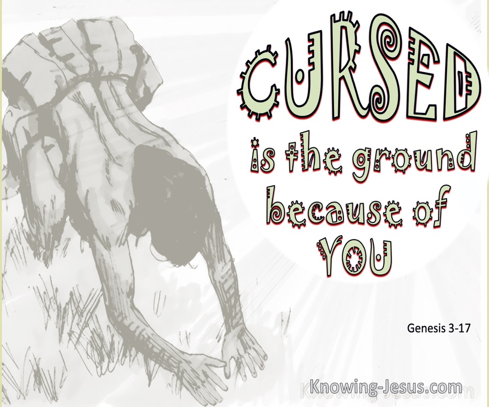 Genesis 3:17 CURSED is the ground (sage)